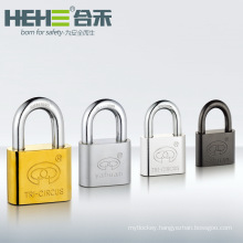 Nickle Plated Double Round Side Shape Disc Padlock with Vane Key